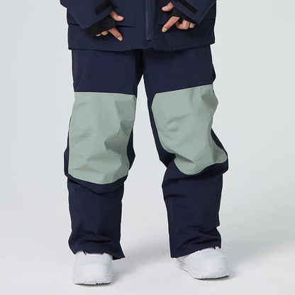 Dollplus 2025 Baggy Snowboard Pants – Waterproof, Windproof & Thermal Ski Trousers