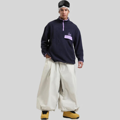 Baggy Snowboard Pants for Men – Waterproof Ski Pants with Thermal Insulation