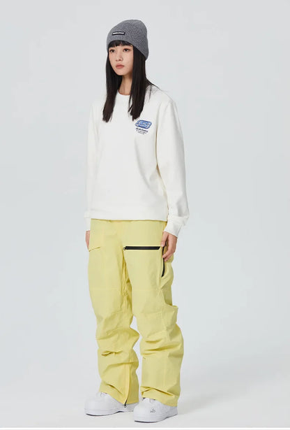 Dollplus 2025 Baggy Snowboard Pants – Waterproof, Windproof & Thermal Ski Trousers