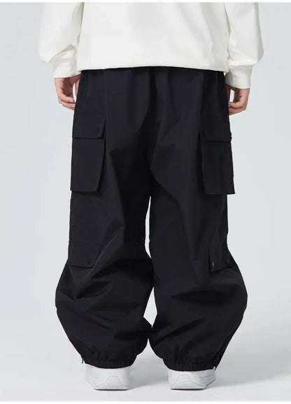 Baggy Snowboard Pants by Mioigee – Thermal, Loose-Fit Ski Pants for Men & Wome