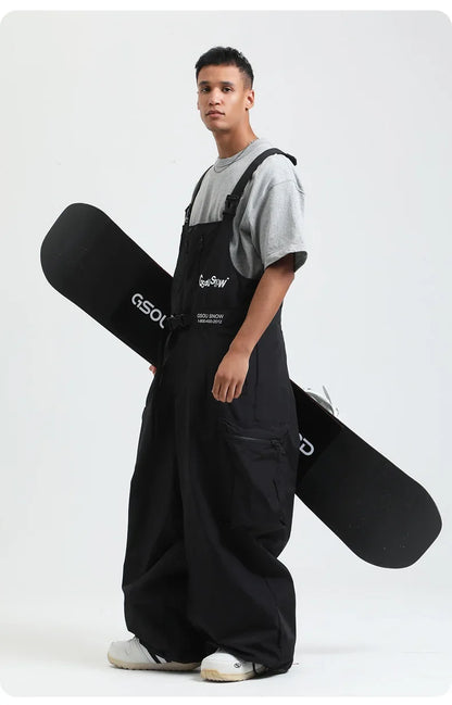 2025 Baggy Snowboard Pants Women Men - Best Baggy Snowboarding Pants Waterproof 20000mm