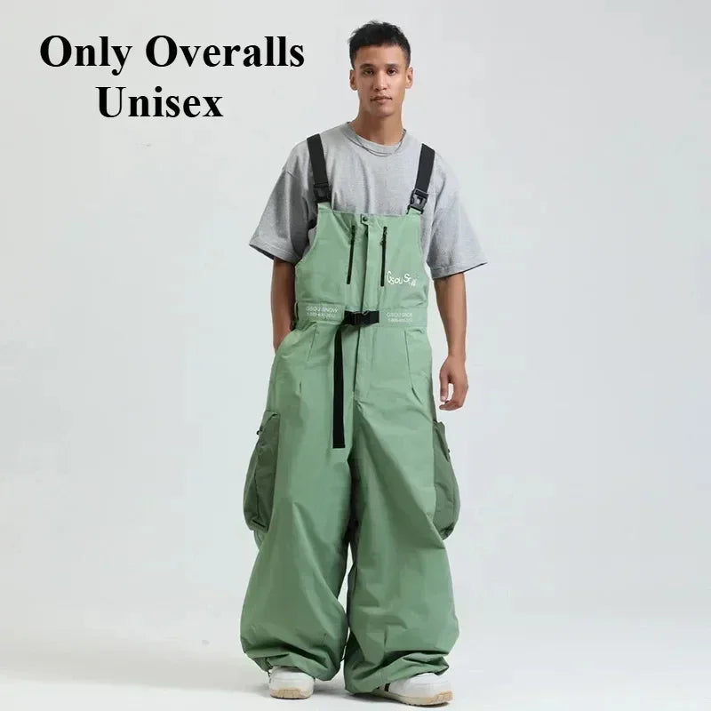 2025 Baggy Snowboard Pants Women Men - Best Baggy Snowboarding Pants Waterproof 20000mm