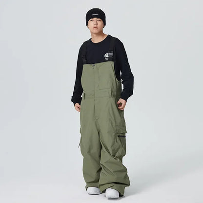 Dollplus Winter Ski Pants – Unisex Snowboard Overalls, 15,000mm Waterproof & Windproof