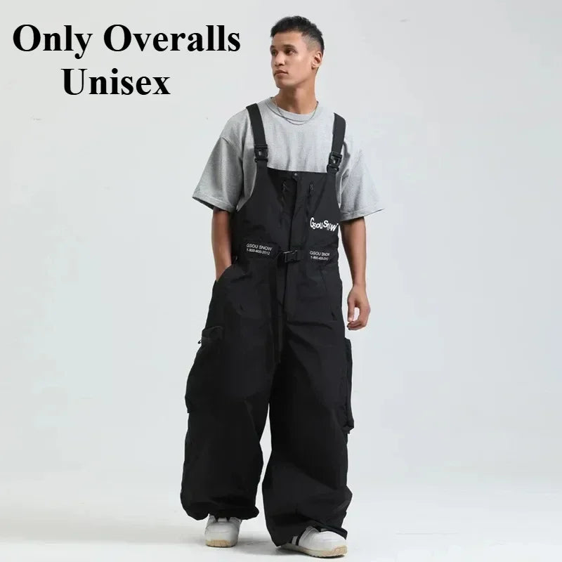2025 Baggy Snowboard Pants Women Men - Best Baggy Snowboarding Pants Waterproof 20000mm