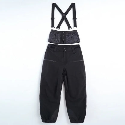Men's Baggy Snowboard Pants - Waterproof 15000mm Snowboarding Pants Baggy Fit Winter Gear