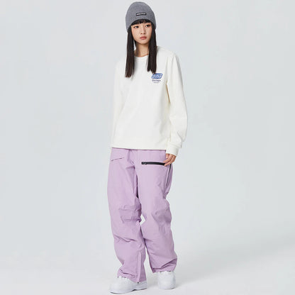 Dollplus 2025 Baggy Snowboard Pants – Waterproof, Windproof & Thermal Ski Trousers