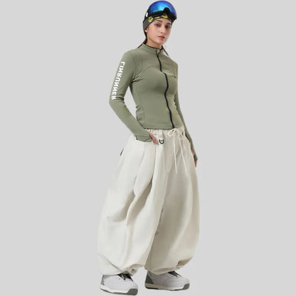 Baggy Snowboard Pants for Men – Waterproof Ski Pants with Thermal Insulation