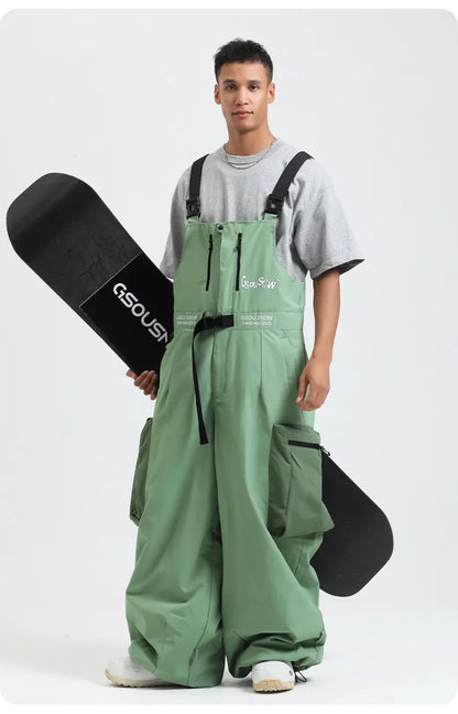 2025 Baggy Snowboard Pants Women Men - Best Baggy Snowboarding Pants Waterproof 20000mm
