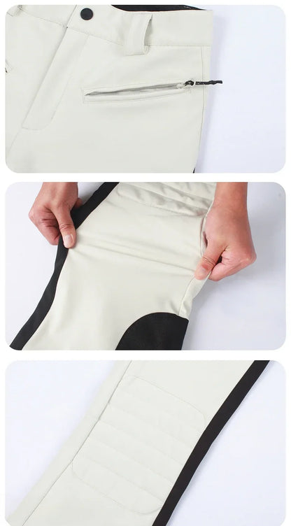 Ladies High Elasticity Ski Pants – Slim Fit Women’s Waterproof Snow Pants