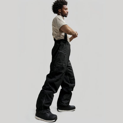 Men's Baggy Snowboard Pants - Waterproof 15000mm Snowboarding Pants Baggy Fit Winter Gear