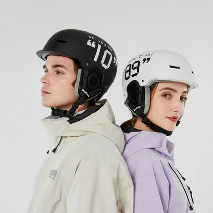 KUFUN Ski Helmet Snow Sports Snowboard Skiing Skateboard Skating Cute Animal Women Men Adult Kids Winter Safety Children