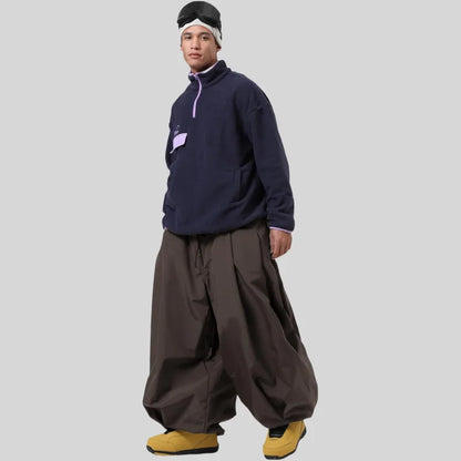 Baggy Snowboard Pants for Men – Waterproof Ski Pants with Thermal Insulation