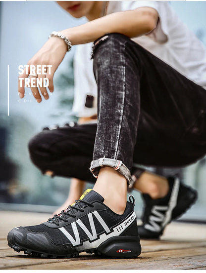 Men Hiking Shoes Waterproof Women Outdoor Trainers Lace-up Climbing Trekking Sneakers Mountain Walking Hunting Tactical Boots 47