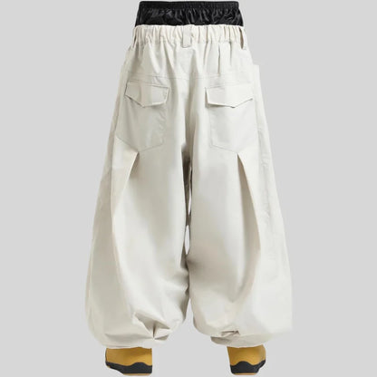 Baggy Snowboard Pants for Men – Waterproof Ski Pants with Thermal Insulation