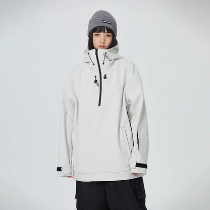 Warm Winter Skiing Jacket 2025 New Couple Snow Clothes Pro Windproof Ski Sport Woman Hoodies Man Outdoor Snowboard Top Tracksuit