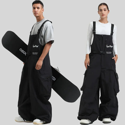2025 Baggy Snowboard Pants Women Men - Best Baggy Snowboarding Pants Waterproof 20000mm