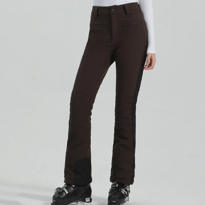 Ladies High Elasticity Ski Pants – Slim Fit Women’s Waterproof Snow Pants
