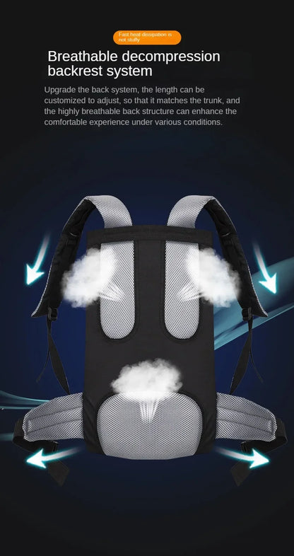 90L Large Capacity Travel Backpack Men Women Camping Hiking Climbing Mountaineering Bags Outdoor Sports Shoulder Rucksack