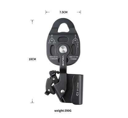XINDA Quality Professional Lift Weight Pulley Device Rescue Survive Gear outdoor rock climb high altitude Heavy transport