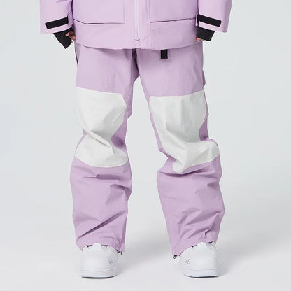 Dollplus 2025 Baggy Snowboard Pants – Waterproof, Windproof & Thermal Ski Trousers