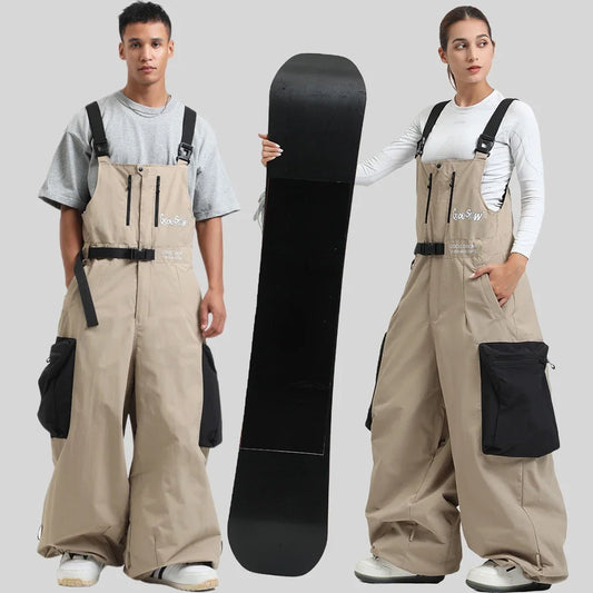 2025 Baggy Snowboard Pants Women Men - Best Baggy Snowboarding Pants Waterproof 20000mm
