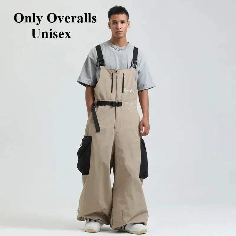2025 Baggy Snowboard Pants Women Men - Best Baggy Snowboarding Pants Waterproof 20000mm