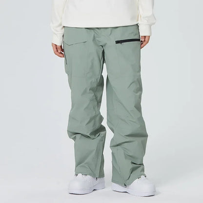Dollplus 2025 Baggy Snowboard Pants – Waterproof, Windproof & Thermal Ski Trousers