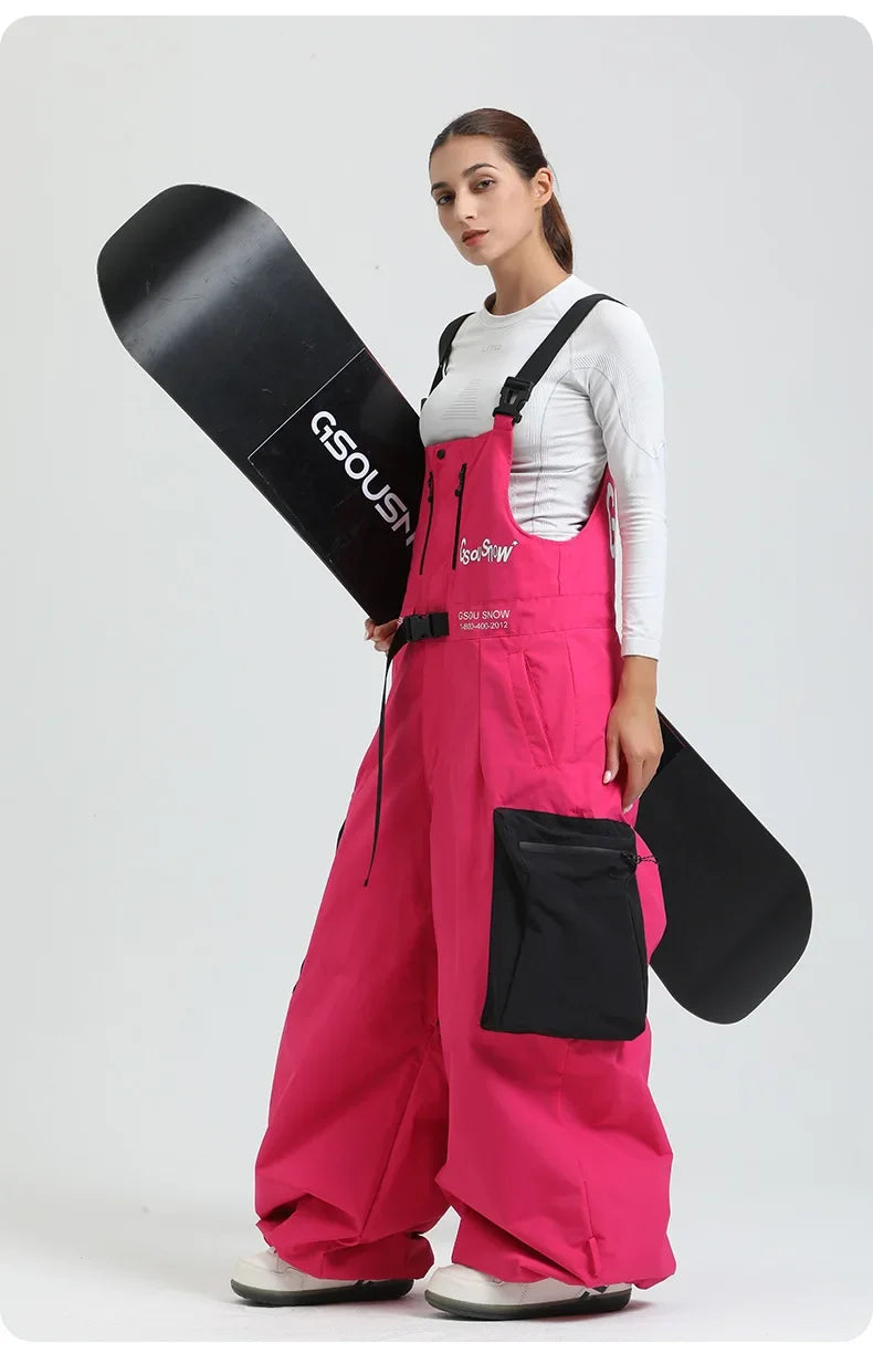 2025 Baggy Snowboard Pants Women Men - Best Baggy Snowboarding Pants Waterproof 20000mm