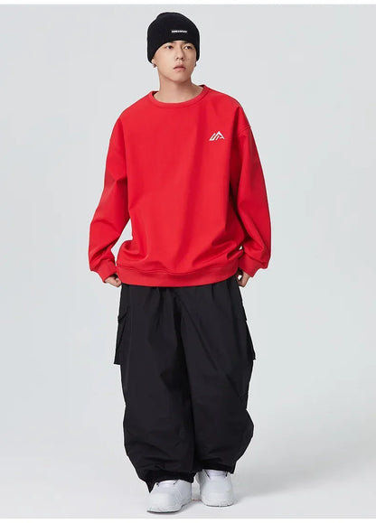 Dollplus Baggy Snowboard Pants – Waterproof, Breathable & Thermal Ski Overalls 2025