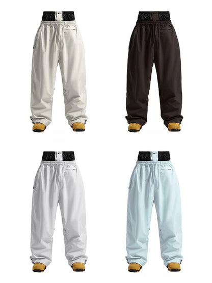 Women’s Baggy Ski Pants by Dollplus – Breathable, Waterproof, and Windproof Snowboard Trousers fro Men