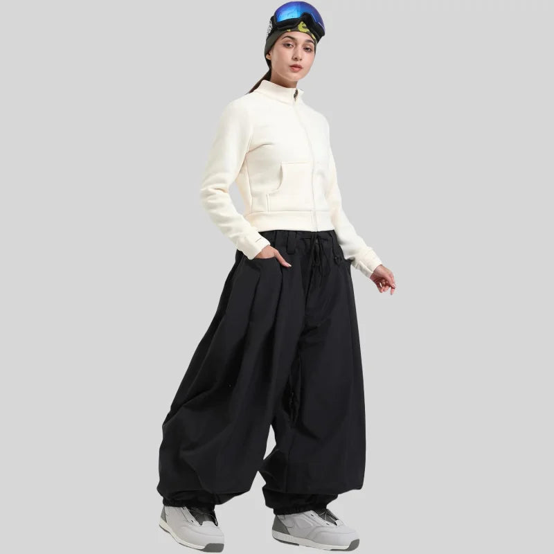 Baggy Snowboard Pants for Men – Waterproof Ski Pants with Thermal Insulation