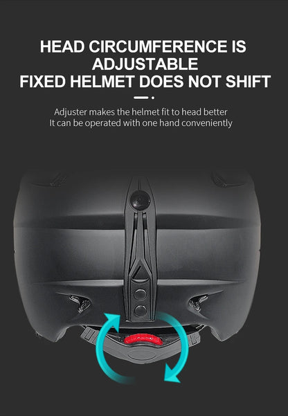 MOON PC+EPS Adult Ski Helmet for Adult and Youth Skating Skateboard Helmet Snow Sports Snowboard Helmets With 2 Gifts