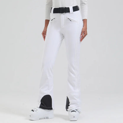 Womens snowboard Pants by Mioigee – Slim Fit, Elastic Waist, Waterproof & Breathable