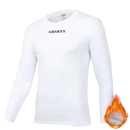 White long-sleeve shirt on a white background